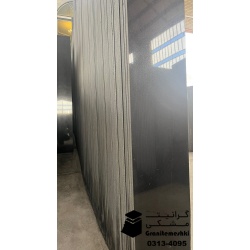 سنگ گرانیت مشکی نطنز 60 طولی صیقلی معدن زنجان-Black Granite Natanz Zanjan Mine